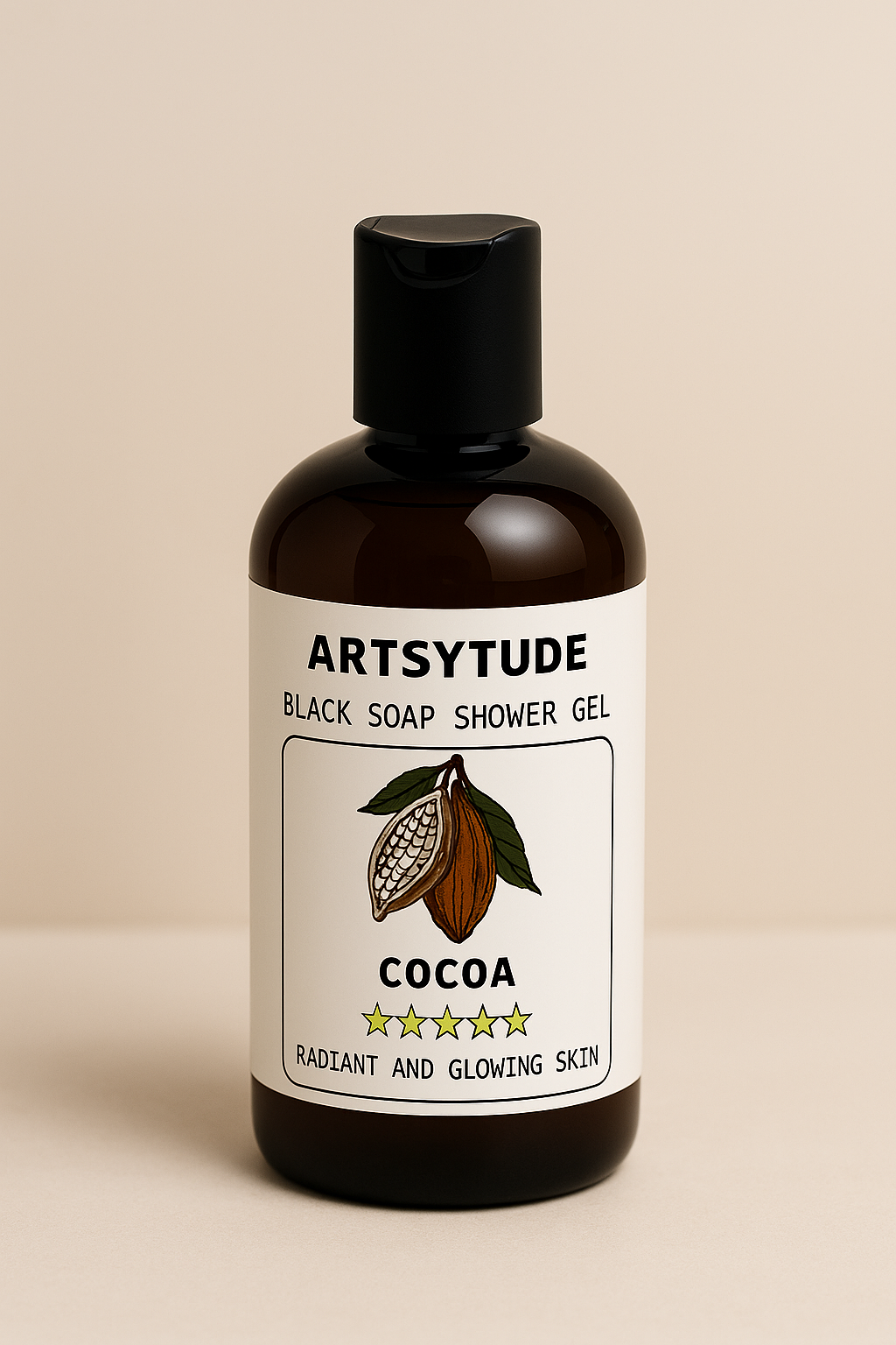 Cocoa Black Soap Shower Gel